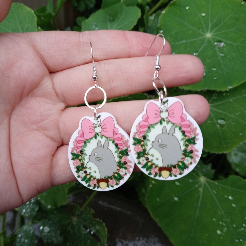 My neighbor totoro earrings